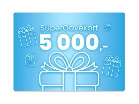 Vinn et SuperGavekort fra GoGift på 5 000 kr