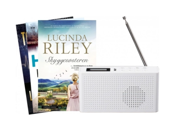 Bokpakke og DAB+ radio