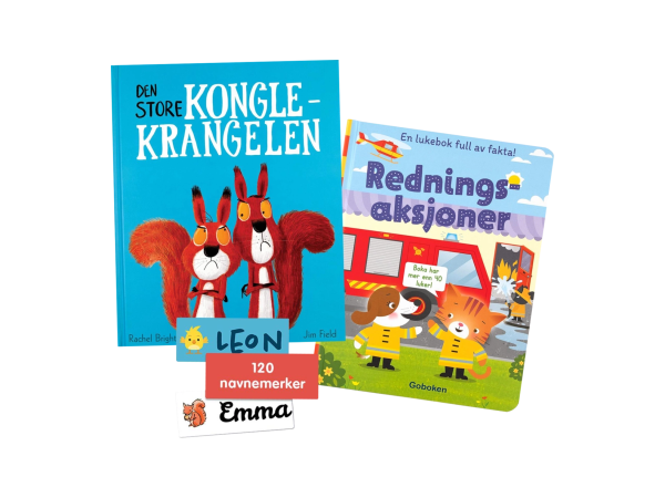 Navnemerker, lukebok og bok