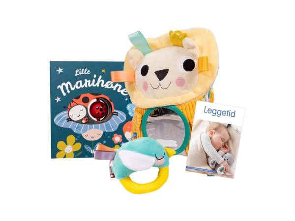 Babybøker, leker og foreldreguide