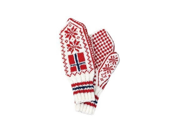 Garnpakke til flaggvotter