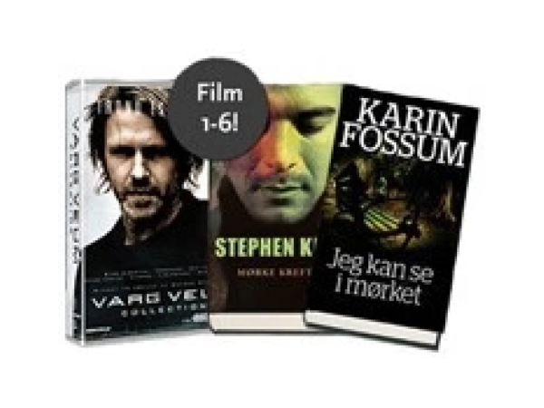 Varg Veum Collection og 2 krimbøker