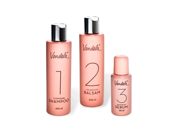 Vendela hårpleieprodukter