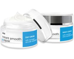 Instant Smooth & Repair dagkrem og nattkrem