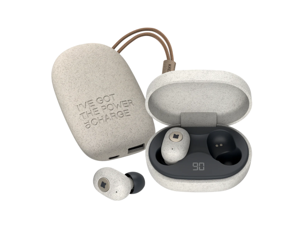Kreafunk eBEAN CARE, powerbank og bokpakke