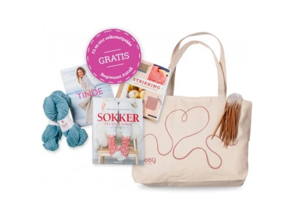 Strikkepakke med garn