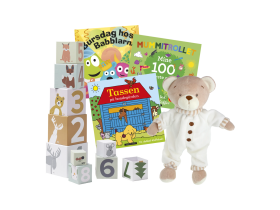 Bamse, stableklosser og 3 babybøker